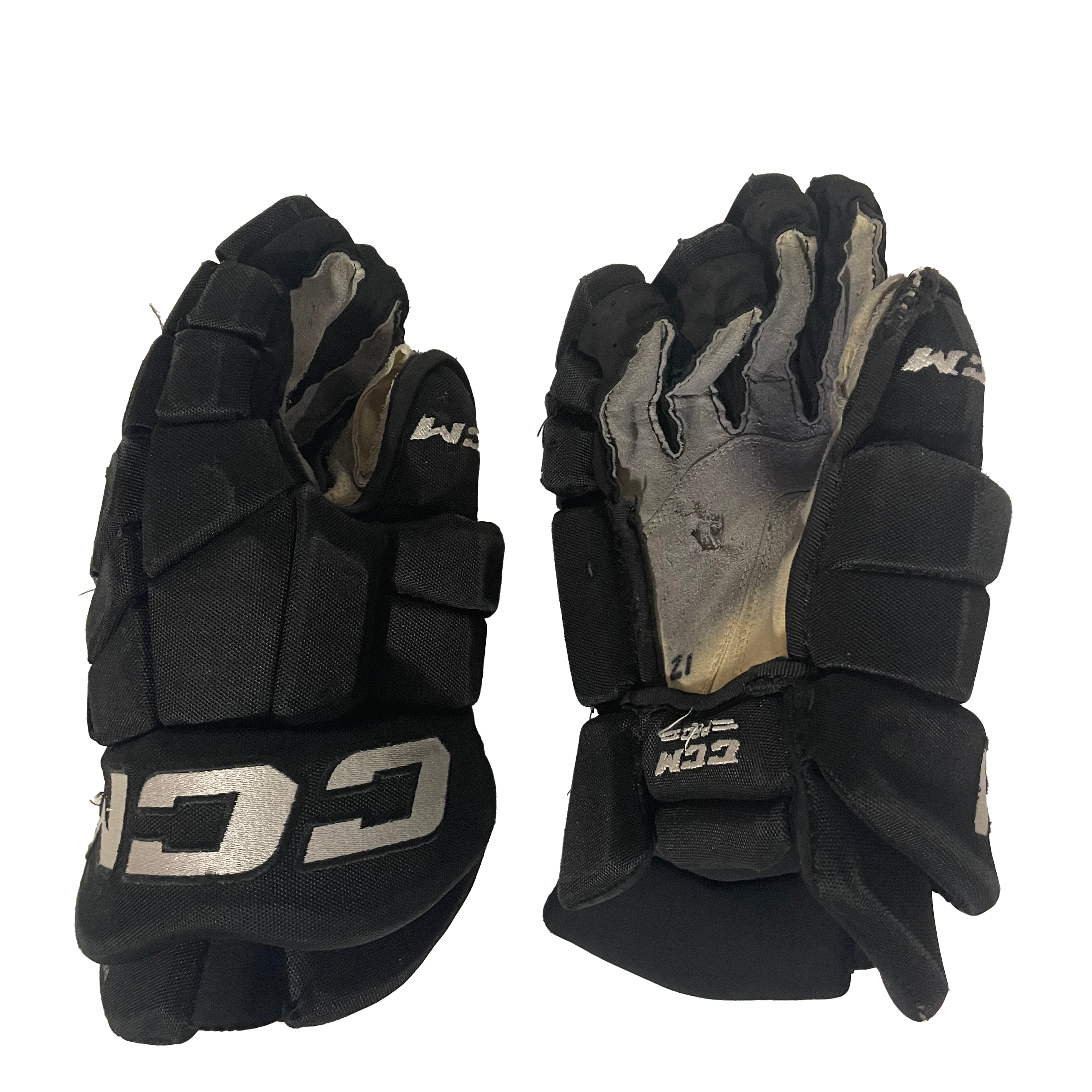 CCM HGTK - Gant de hockey Pro Stock d'occasion (noir)